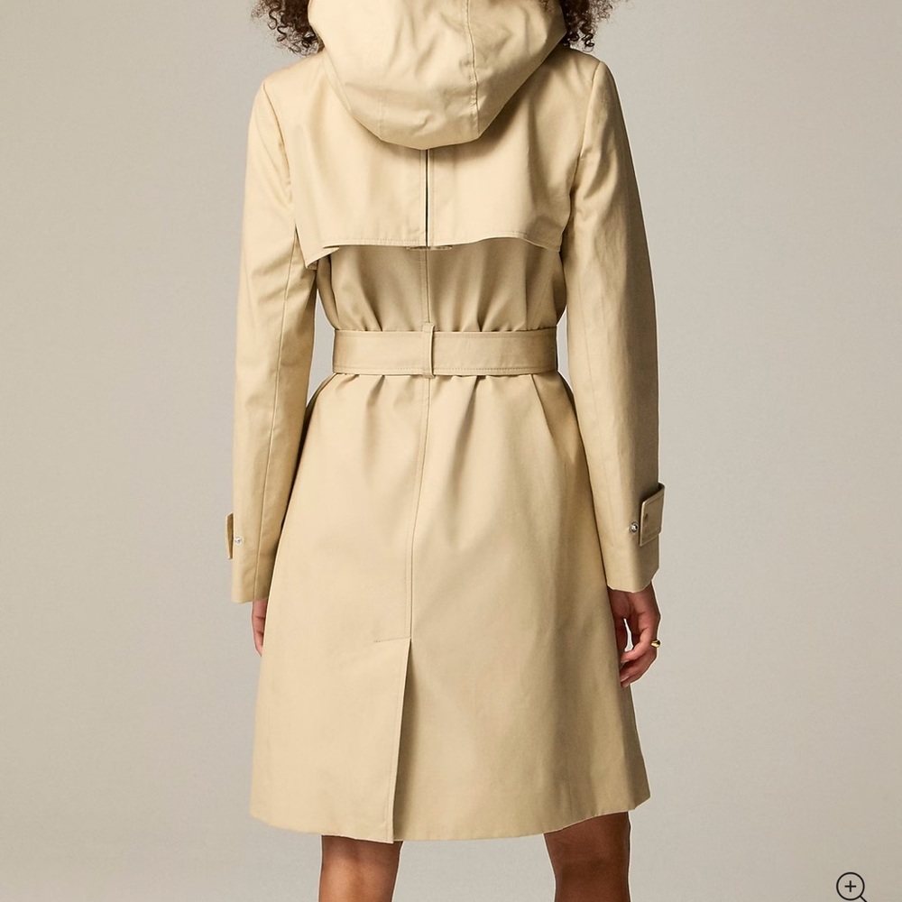 J. Crew Icon Trench Coat Beige - 00P 🤎 - Picture 9 of 14